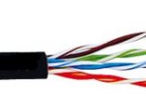 Cable para transferencia de datos cat 5 CCA 4x2x0.5mm NEGRO PARA USO EXTERIOR