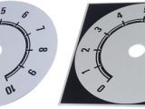 Escalas de aluminio diámetro de orificio	10 mm