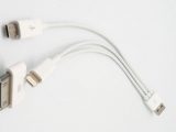 O.T.G. USB a Lightning+microUSB+ iPhone/sam 30p