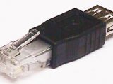Adaptador RJ45 MACHO – USB A HEMBRA