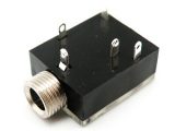Conector hembra jack 3.5mm stereo chasis  5pines