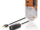 Cable alargador USB 2.0 activo de 10,0 m