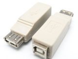 ADAPTADOR USB A HEMBRA – USB B HEMBRA
