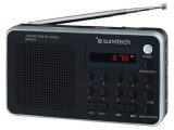 RADIO PORTÁTIL SUNSTECH RPDS32SL SILVER  AM/FM  70 PRESINTONIAS  SD/USB/AUX-IN  CONEXIÓN AURICULARES  BATERÍA