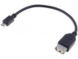 Cable USB-A hembra a micro USB-B
