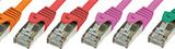 Cables de red F/UTP de categoría 6 1:1 de aleación CCA