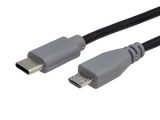 Cables USB-C 3.1 Macho a Micro USB 2.0 Macho, 1m.