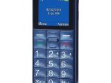 Teléfono Móvil Panasonic KX-TU110EXC para Personas Mayores/ Azul