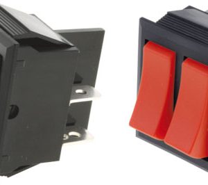 Interruptores dobles orificio de montaje	30.2x22.2mm