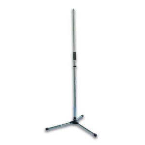 PIE DE MICRÓFONO CROMADO