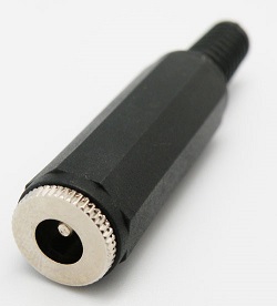 Enchufes machos de alimentación DC aéreos