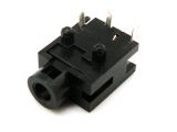 Conector hembra jack  2.5mm mono chasis