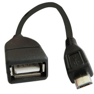 ADAPTADOR USB A HEMBRA OTG A MICRO USB, 15cm