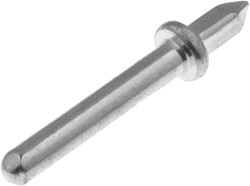 Terminal para soldar THT estaneado latón Ø:1mm