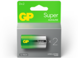 Pilas Alcalinas GP D / LR20 / Mono / AM1 / 1.5V – Blister de 2 unidades