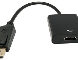 ADAPTADOR DISPLAYPORT MACHO - HDMI HEMBRA, 0.15m
