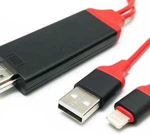 ADAPTADOR Lightning a HDMI, para iPhone 5/6/7