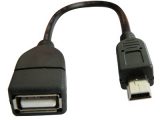 O.T.G. USB A HEMBRA OTG A MINI USB 5P., 15cm