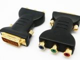 Adaptador DVI MACHO – RGB (3RCA) HEMBRA