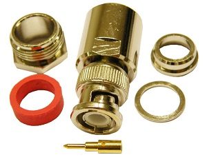 BNC Macho Soldar RG-213 PTFE (teflón)