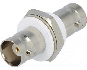 BNC DOBLE HEMBRA AISLADO CHASIS