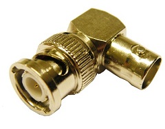 BNC MACHO- BNC HEMBRA ACODADO