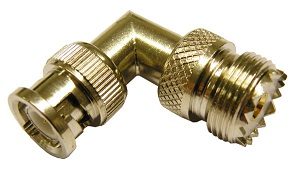 BNC MACHO - UHF HEMBRA, ACODADO