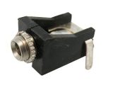 Conector hembra jack 3.5mm mono chasis