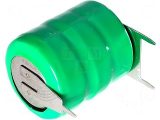 Acumulador Ni-MH 3,6V 80mAh Sal:3pin Ø16x18mm