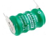 Acumulador Ni-MH 4,8V 60mAh Sal:3pin Ø16x24mm
