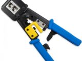 TENAZA CRIMPAR, CORTAR Y PELAR, RJ45/RJ12/RJ11 Tecnología Passthrough