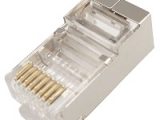 RJ-45 BLINDADO  PARA CABLE RIGIDO Cat6