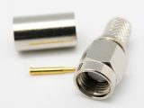 SMA MACHO CRIMPAR RG-223U  PIN DORADO