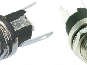 Conectores de alimentación DC