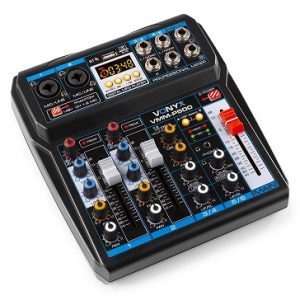 VMM-P500 MEZCLADOR DE MÚSICA DE 4 CANALES CON DSP/USB Y MP3/BT