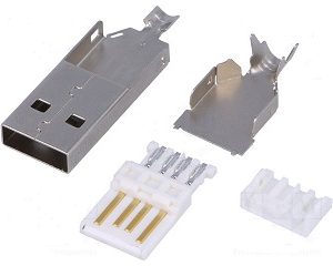 Conector USB tipo A - Macho