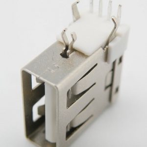 USB 2.0 Hembra, 4pins 90º LATERAL