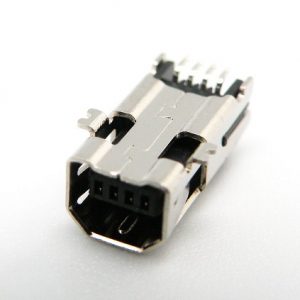 MINI USB ''B'' HEMBRA 4P.