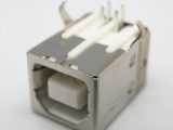 USB tipo B Hembra, para placa, 90º