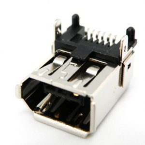 6P. IEEE1394 HEMBRA, BLINDADO