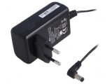 ALIMENTADORES ACD/DC-LV CONECTOR ACODADO 12V 1.2 AMP