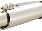 Conector XLR hembra 3 PIN recto aéreo