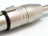Adaptador 6.4mm Jack Mono a 3p XLR Hembra
