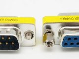 ADAPTADOR DB9M – DB9H, METAL.