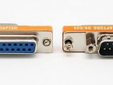 ADAPTADOR DB9M – DB25H, METAL.