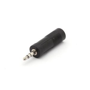 Adaptador 3.5mm ESTEREO MACHO - 6.4mm MONO HEMBRA