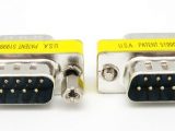 ADAPTADOR DB9M – DB9M, METAL