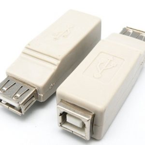 ADAPTADOR USB A HEMBRA - USB B HEMBRA