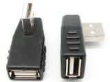 Adaptador USB Macho – Hembra, 90º