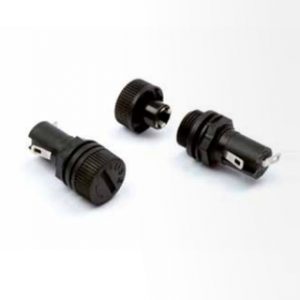 PORTAFUSIBLES CON ROSCA, 5.2 x 20mm